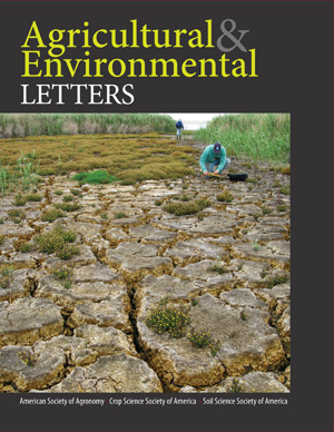 Agriculture and Environmental Letters journal cover