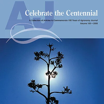 Agronomy Journal Centennial Supplement